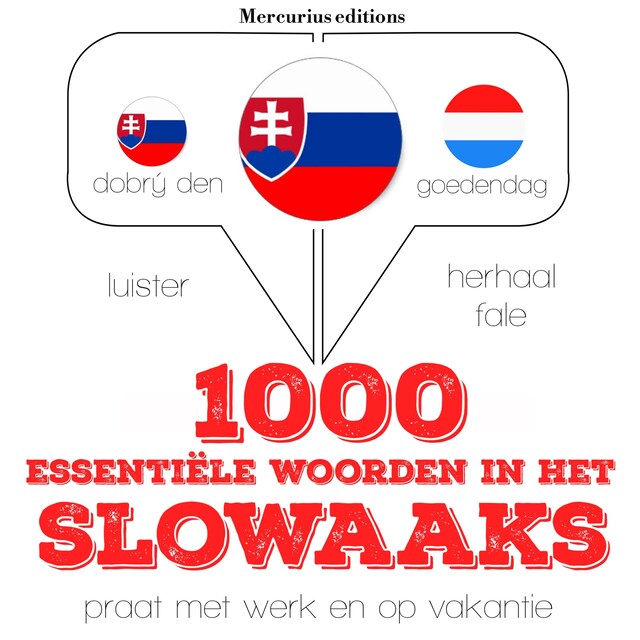 Boekomslag van 1000 essentiële woorden in het Slowaaks