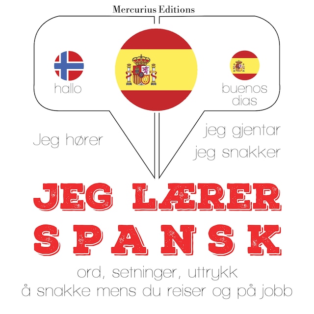 Book cover for Jeg lærer spansk