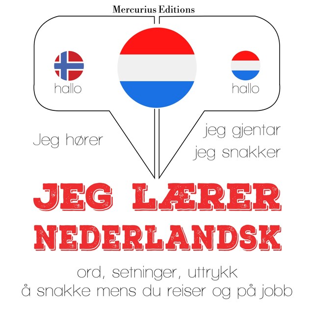 Book cover for Jeg lærer nederlandsk