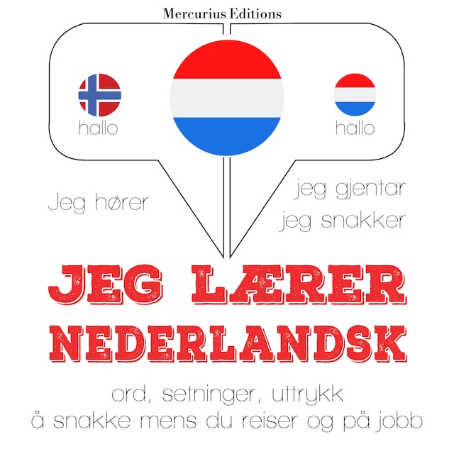 Boekomslag van Jeg lærer nederlandsk