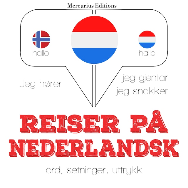 Book cover for Reiser på nederlandsk