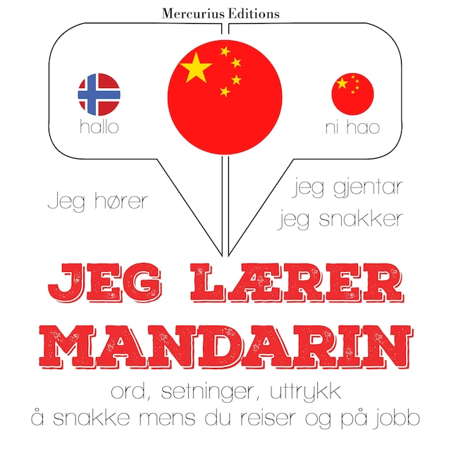 Boekomslag van Jeg lærer Mandarin