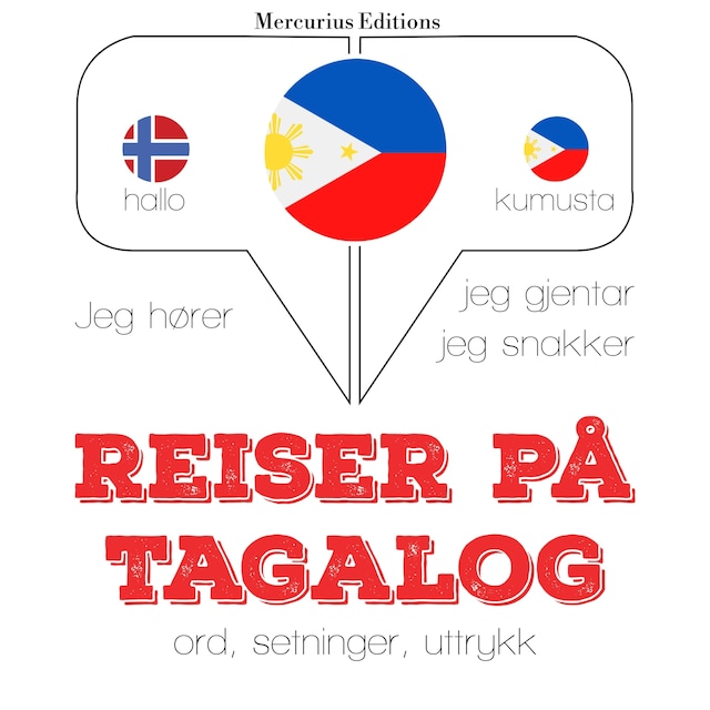 Book cover for Reiser på Tagalog
