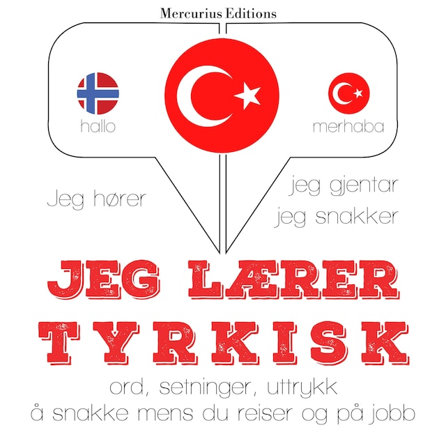 Buchcover für Jeg lærer tyrkisk