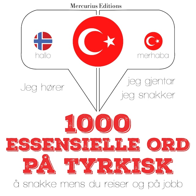 Buchcover für 1000 essensielle ord på tyrkisk