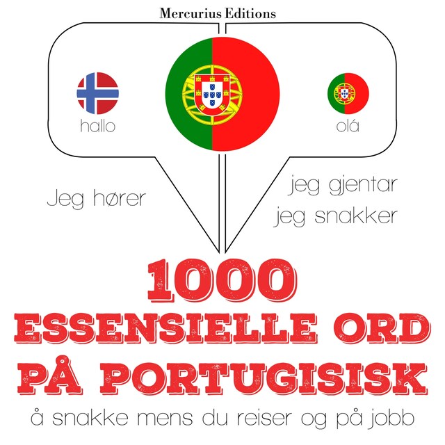 Boekomslag van 1000 essensielle ord på portugisisk