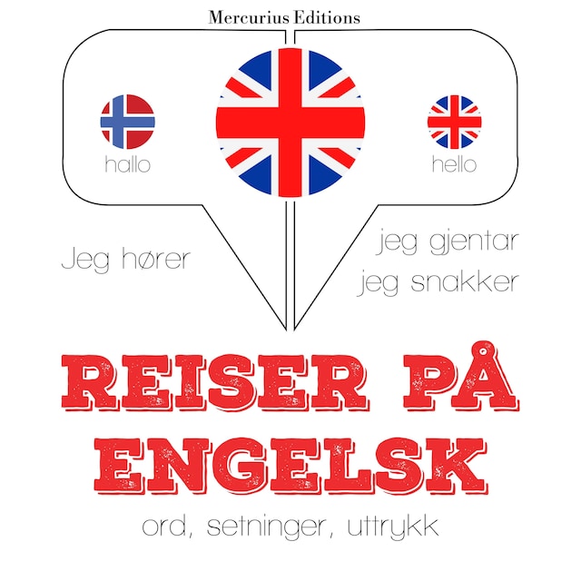 Book cover for Reiser på engelsk