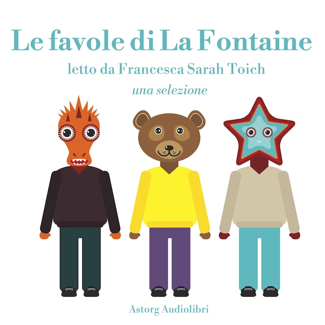 Buchcover für Le favole di La Fontaine, una selezione