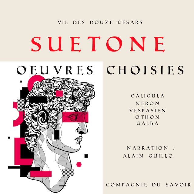 Couverture de livre pour Suétone, Vie des Douze Césars