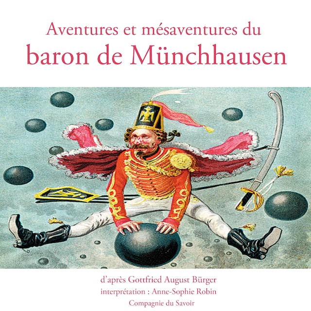 Okładka książki dla Aventures et mésaventures du baron de Münchhausen