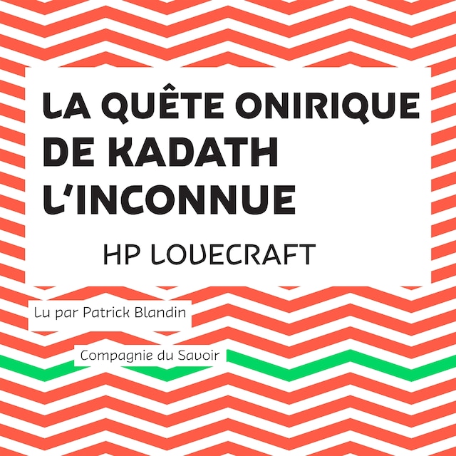 Book cover for La Quête onirique de Kadath l'inconnue