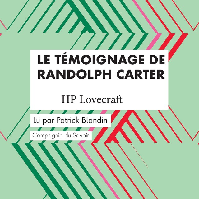 Kirjankansi teokselle Le Témoignage de Randolph Carter