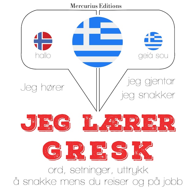 Book cover for Jeg lærer gresk