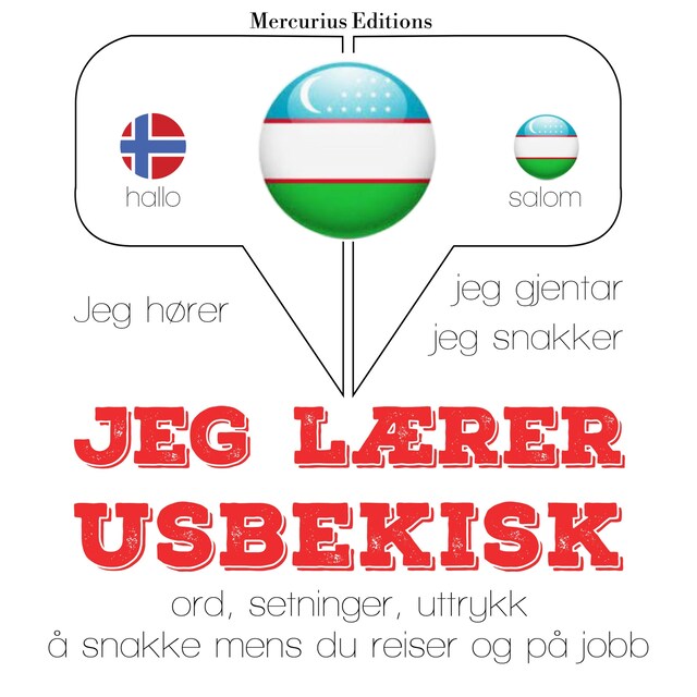 Book cover for Jeg lærer usbekisk