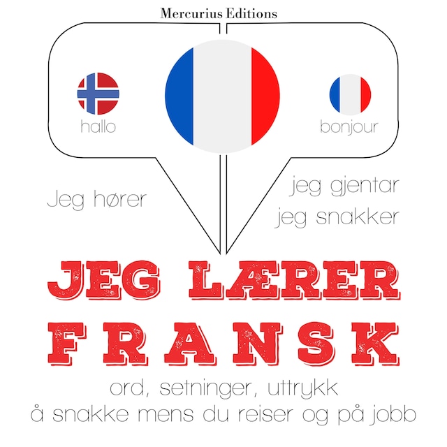 Book cover for Jeg lærer fransk