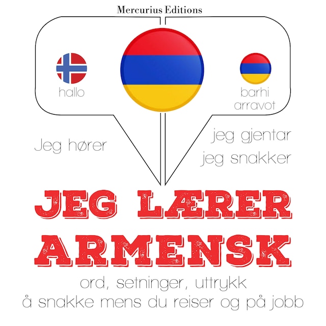 Book cover for Jeg lærer armensk