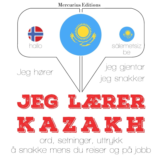 Copertina del libro per Jeg lærer kazakh