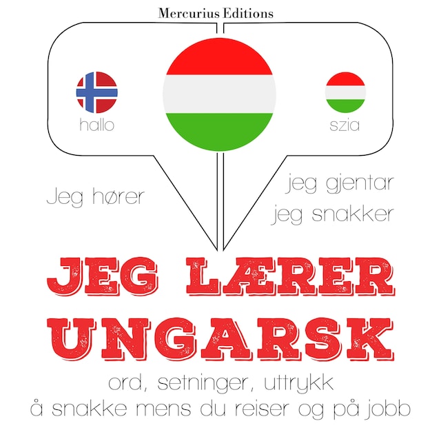 Portada de libro para Jeg lærer ungarsk