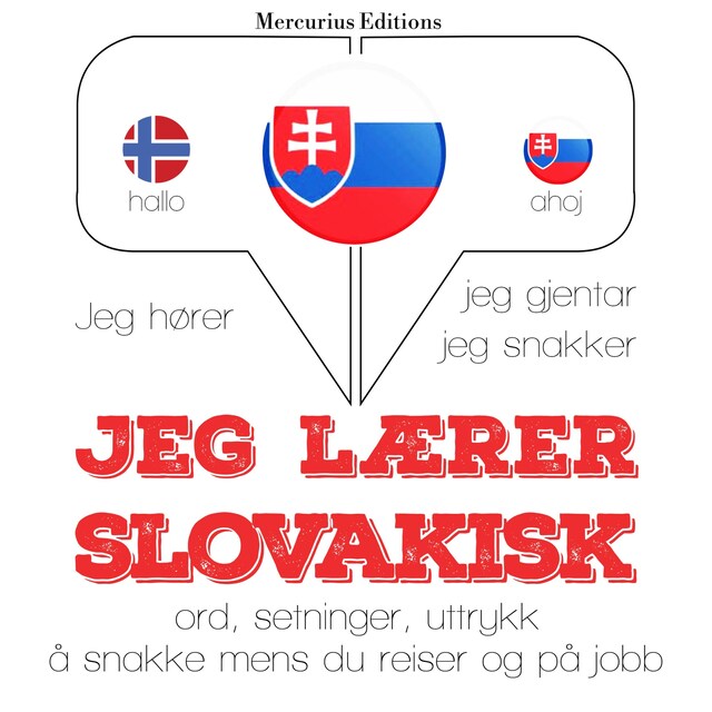 Couverture de livre pour Jeg lærer slovakisk