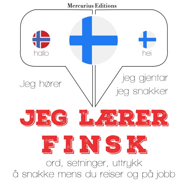 Bogomslag for Jeg lærer finsk