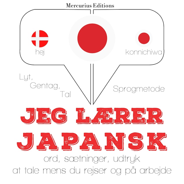 Boekomslag van Jeg lærer japansk
