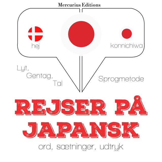 Portada de libro para Rejser på japansk