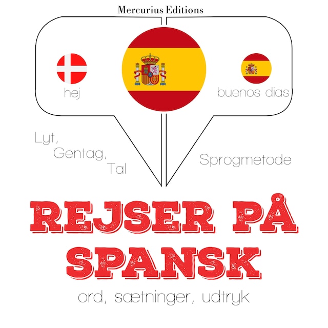 Copertina del libro per Rejser på spansk