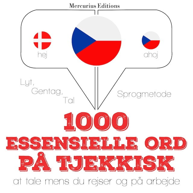 Bokomslag för 1000 essentielle ord på tjekkisk