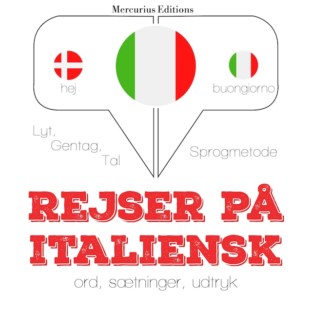 Okładka książki dla Rejser på italiensk