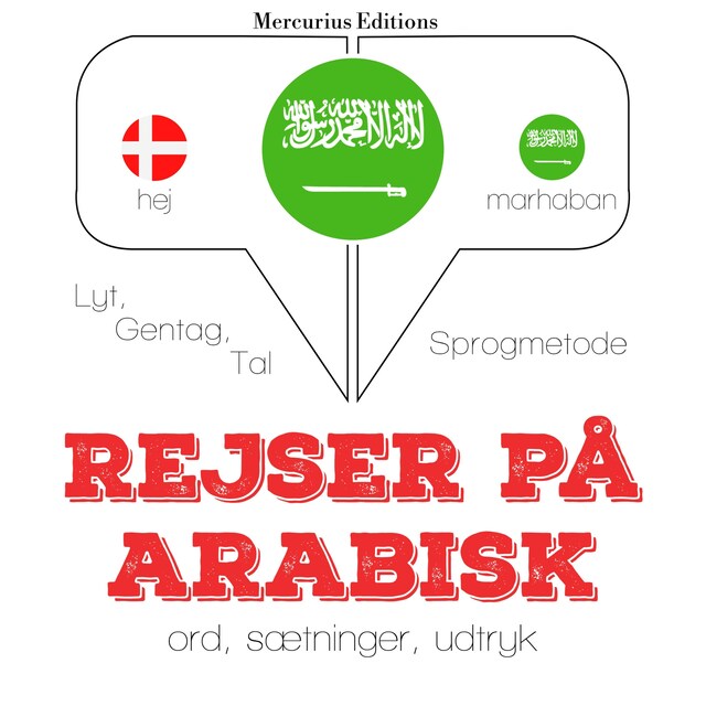 Couverture de livre pour Rejser på arabisk