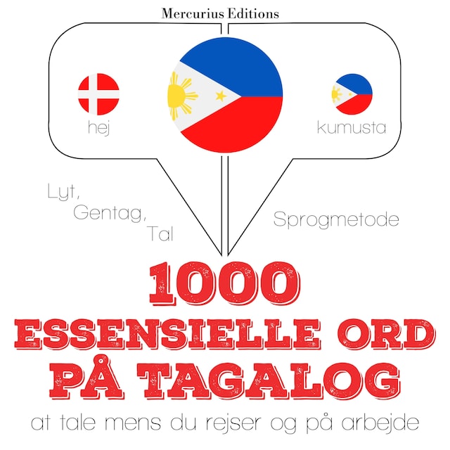 Book cover for 1000 essentielle ord i Tagalog