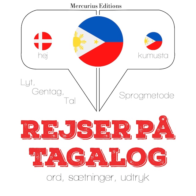 Book cover for Rejser på Tagalog