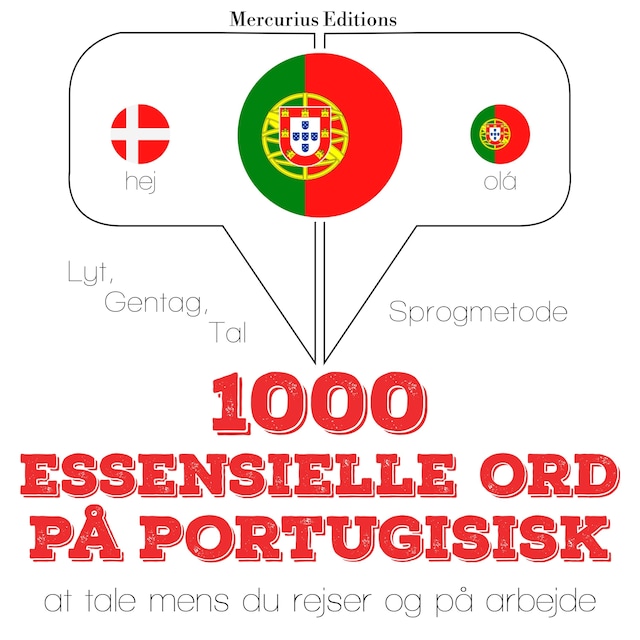 Book cover for 1000 essentielle ord på portugisisk