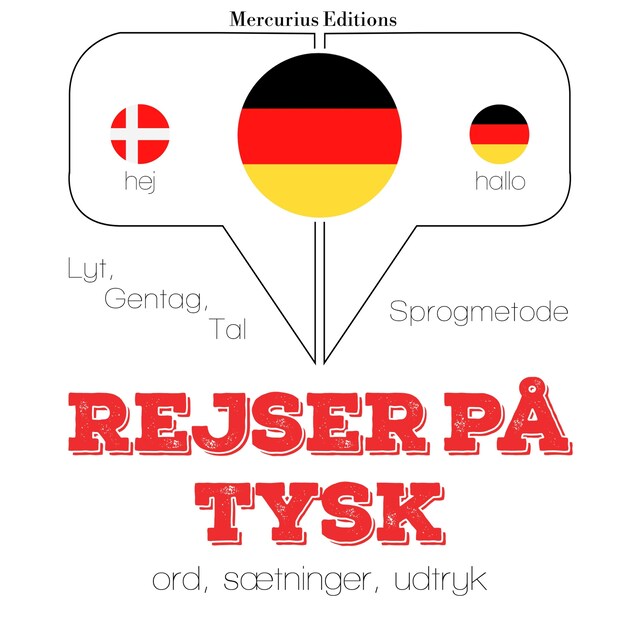 Couverture de livre pour Rejser på tysk