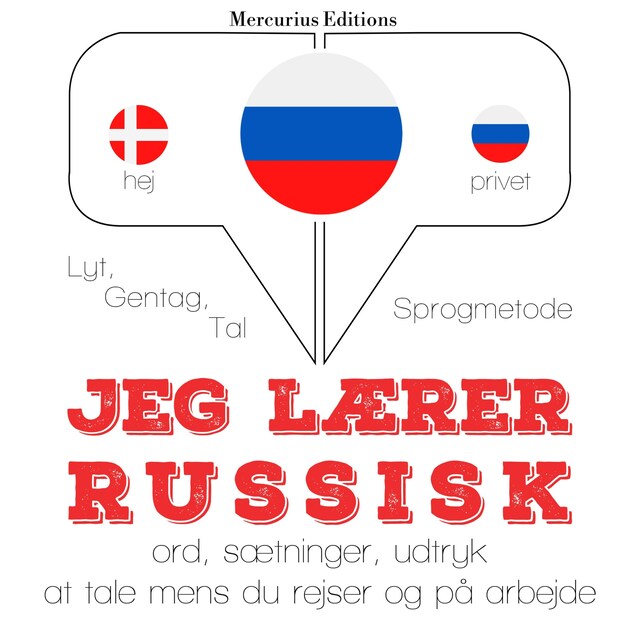 Copertina del libro per Jeg lærer russisk