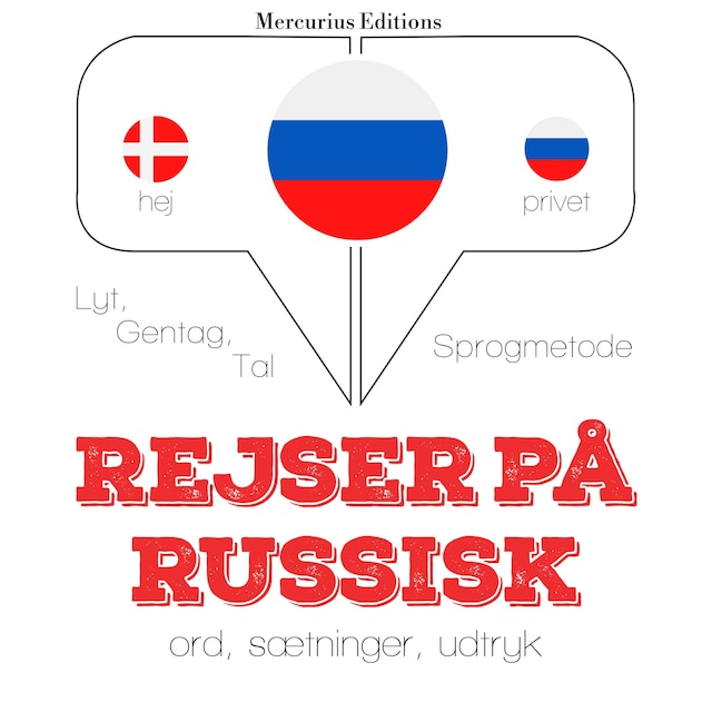 Portada de libro para Rejser på russisk