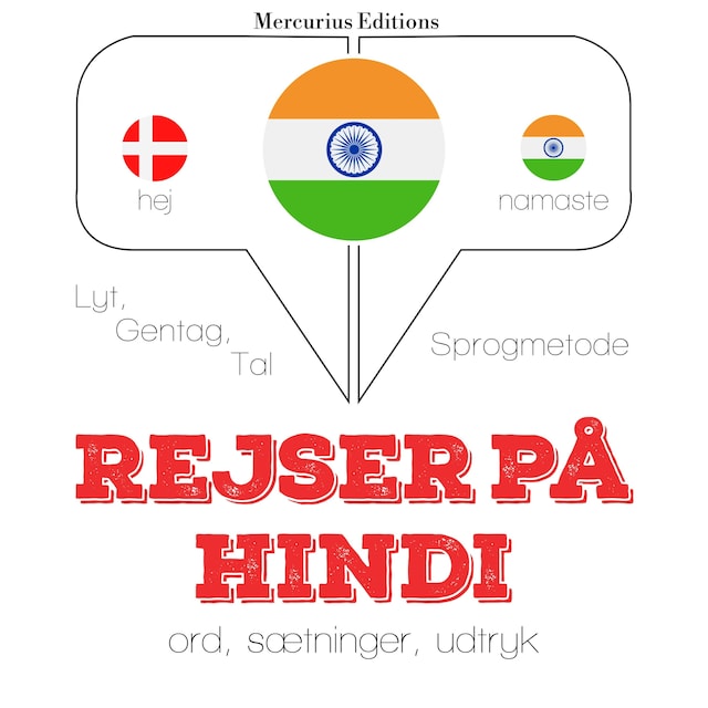 Buchcover für Rejser på hindi