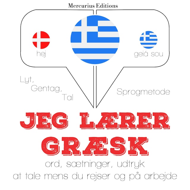 Book cover for Jeg lærer græsk