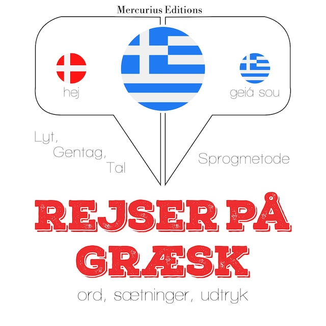 Book cover for Rejser på græsk