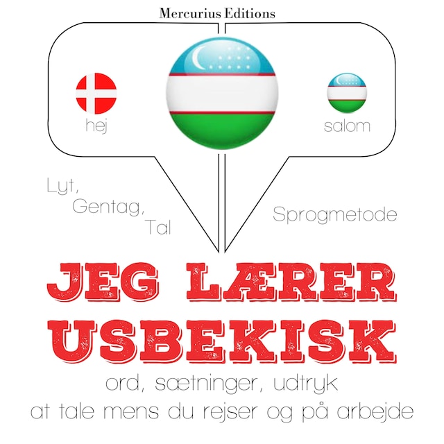 Book cover for Jeg lærer usbekisk