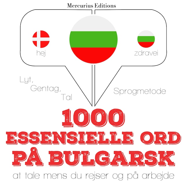 Bokomslag för 1000 essentielle ord på bulgarsk