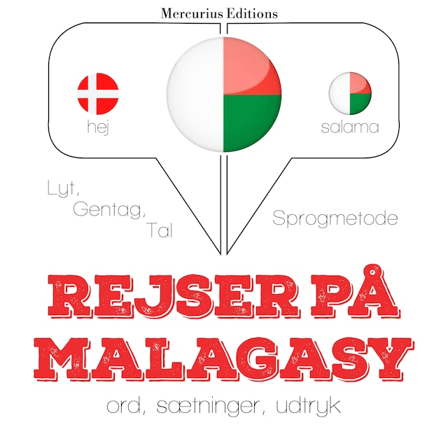 Buchcover für Rejser på Malagasy