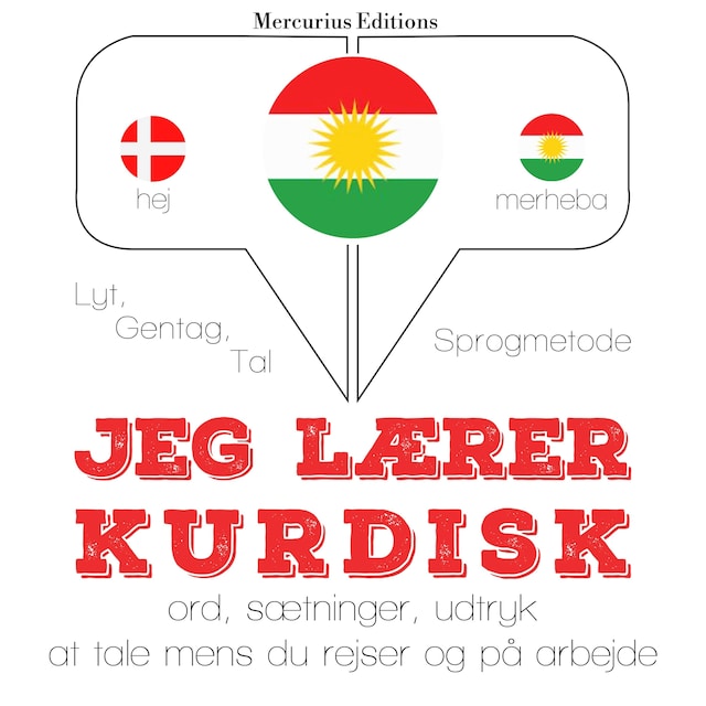 Book cover for Jeg lærer kurdisk