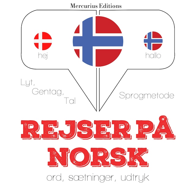 Bogomslag for Rejser på norsk