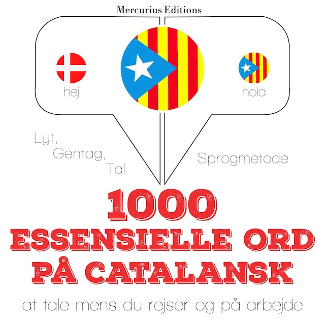Book cover for 1000 essentielle ord på catalansk