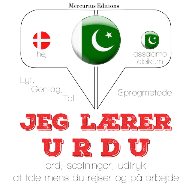 Buchcover für Jeg lærer Urdu