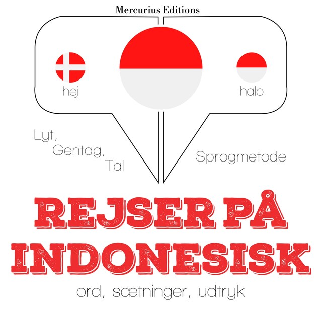 Book cover for Rejser på indonesisk