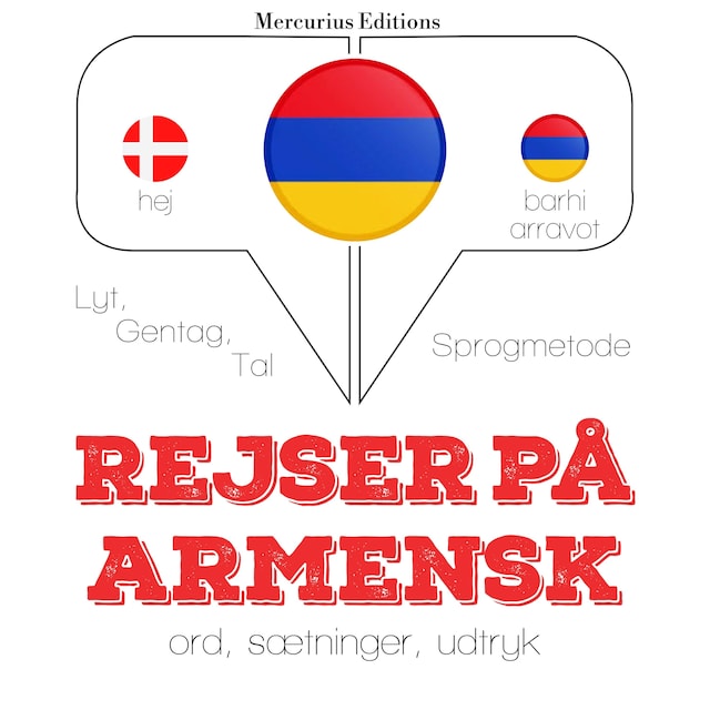 Book cover for Rejser på armensk