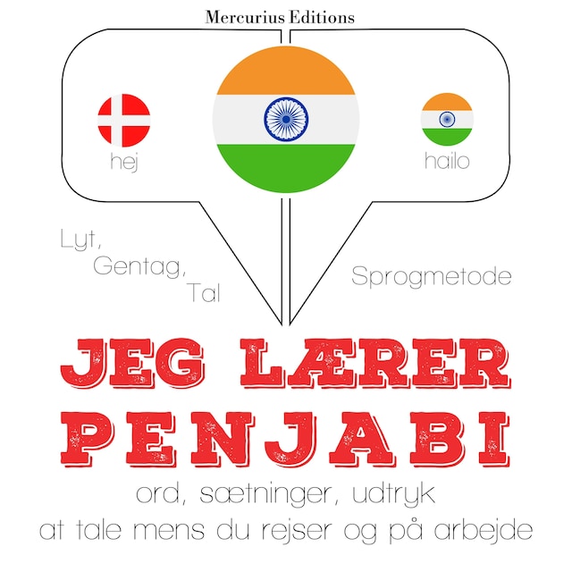 Book cover for Jeg lærer penjabi