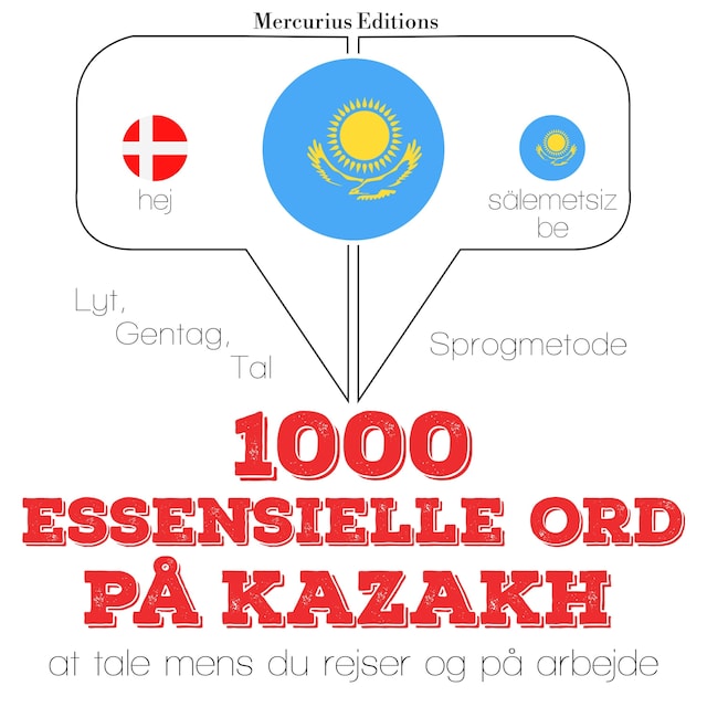 Book cover for 1000 essentielle ord i Kasakh